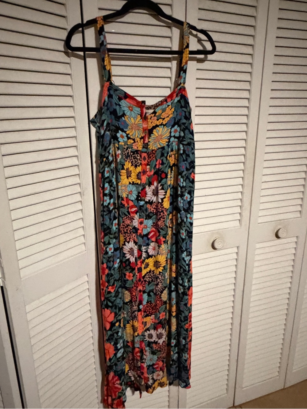 Floral Maxi Sundress in Multicolor